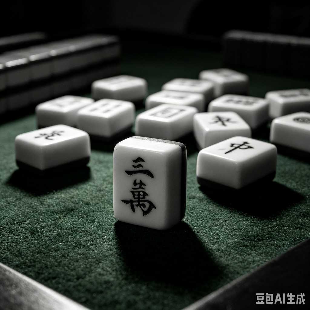 water resistant print mahjong tiles