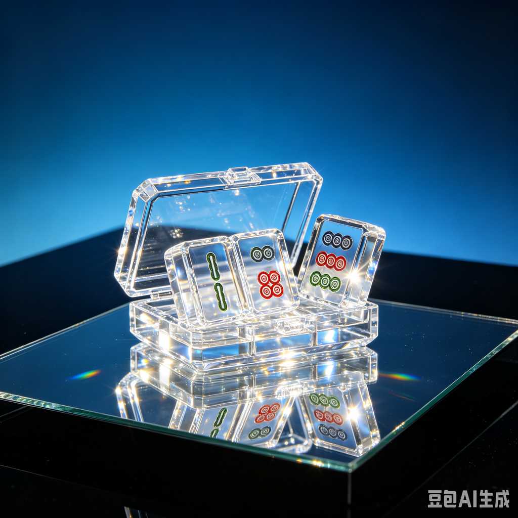 custom glitter mahjong tiles
