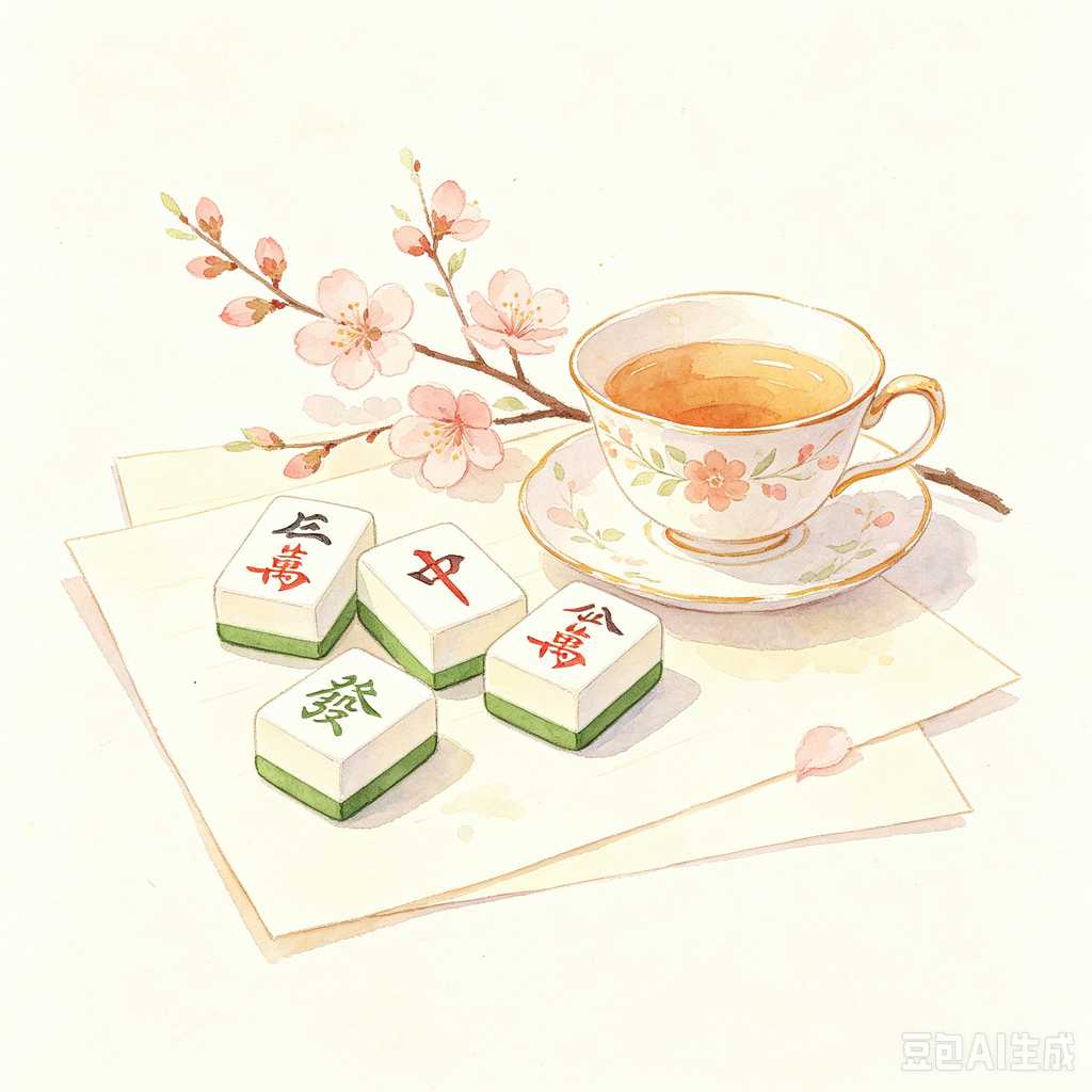 weekend family mahjong game