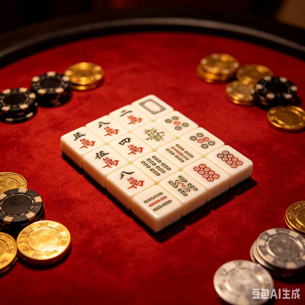 desktop decoration mahjong set